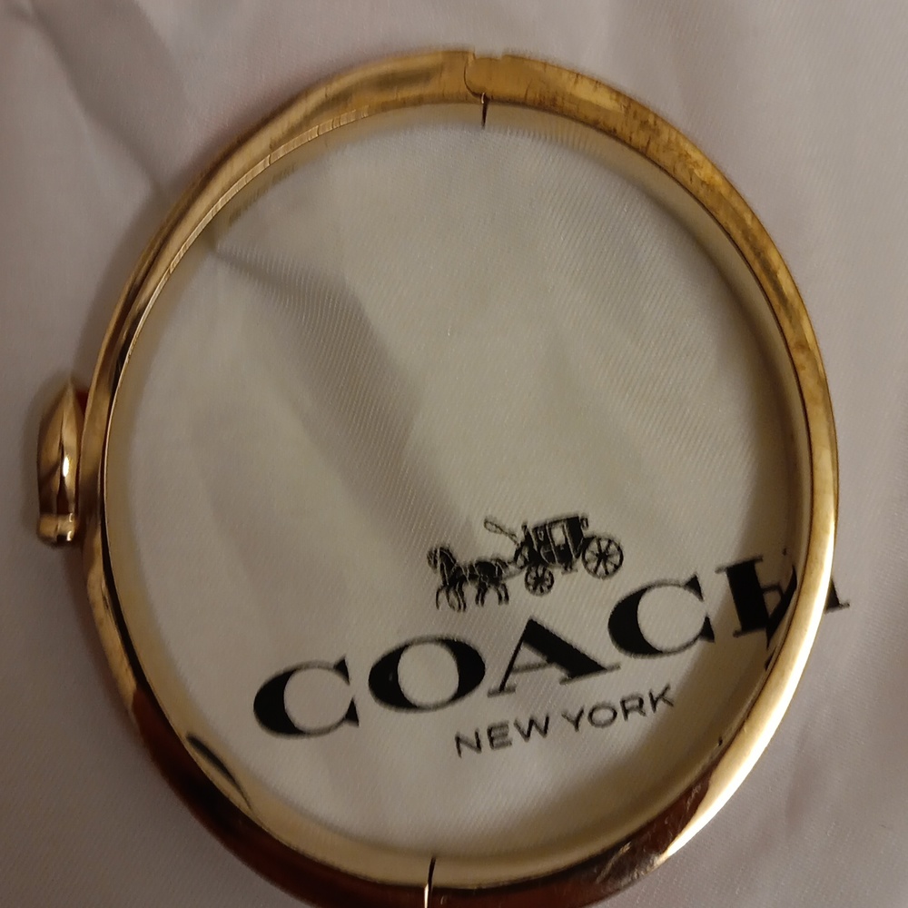 2-for-1 Coach pink & white bracelet - Picture 4 of 8